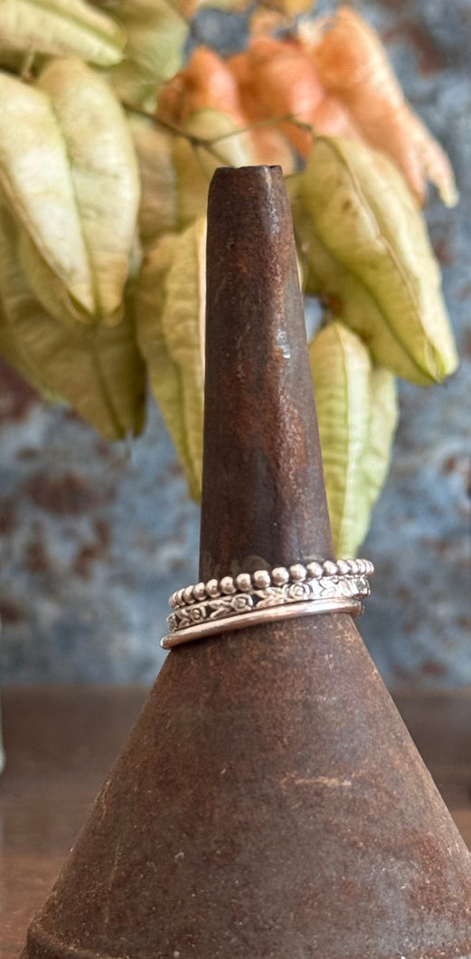 Petite Stacking Ring Workshop Saturday 8th March 2025 2pm ~ 3:30pm