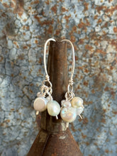 Pearl Clusters ~ Pale Blue