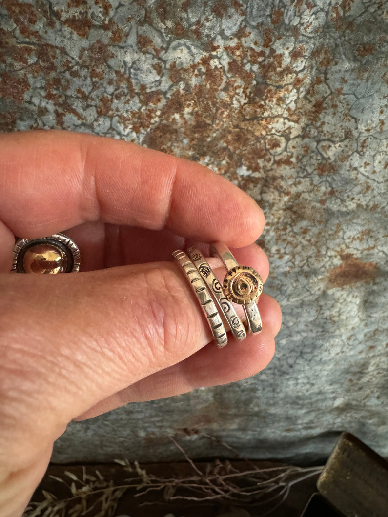 Stacking Ring Workshop Saturday 21st September 2pm ~ 4 pm