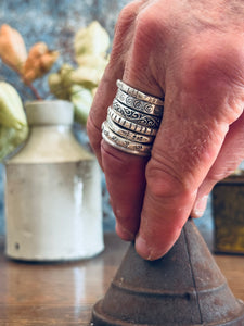 Bold Stacking Ring Workshop Saturday 15th March 2025 2:30pm ~ 4:30pm